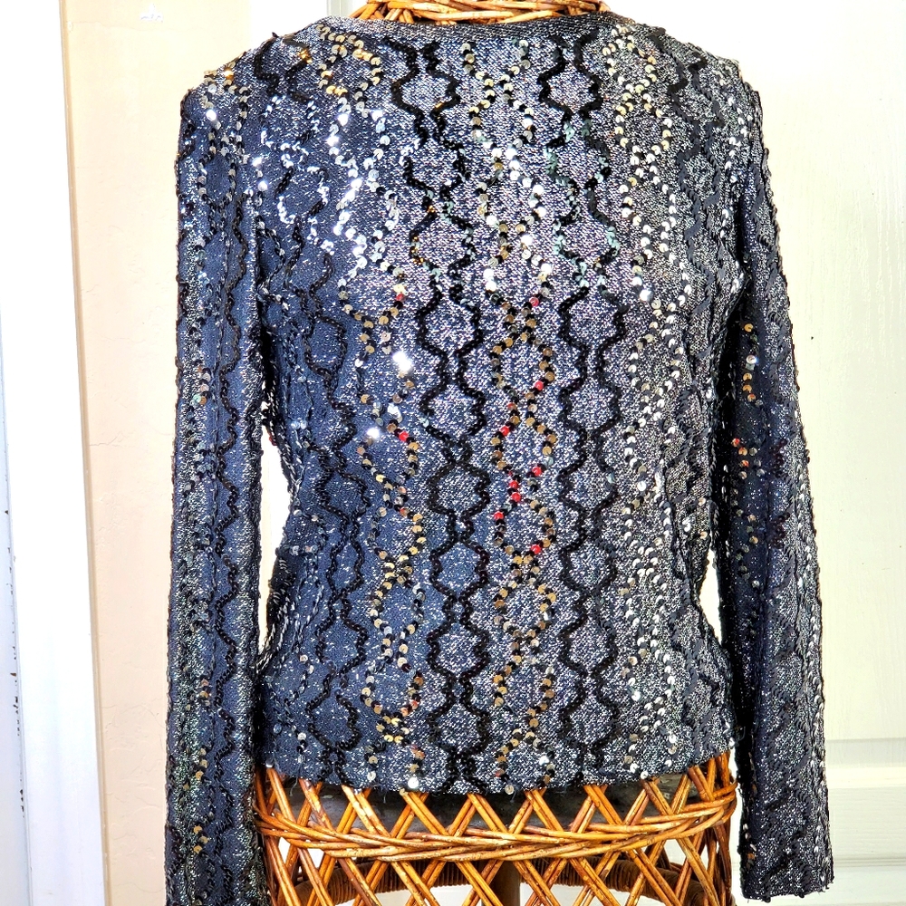 Vintage sequin top